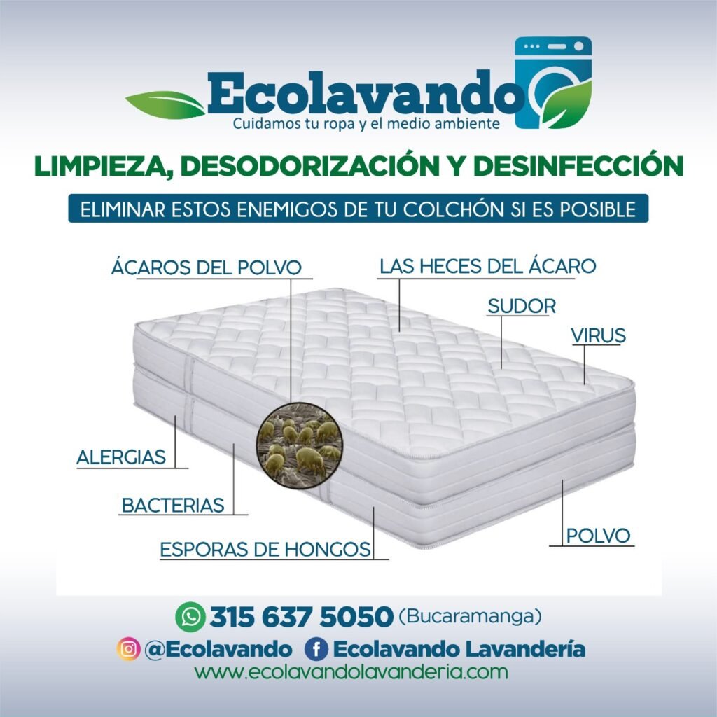 Lavado de colchones para empresas
